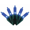 Celebrations Platinum LED T5 Blue 50 ct String Christmas Lights 25 ft.
