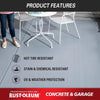 Rust-Oleum Satin Battleship Gray Acrylic Concrete and Garage Floor Paint 1 gal. (Pack of 2)