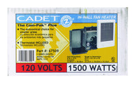 Cadet Com-Pak 250 sq ft 5120 BTU Electric Wall Heater