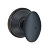 Schlage Sienna Aged Bronze Privacy Knob Right or Left Handed