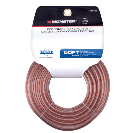 Monster Just Hook It Up 50 ft. L Speaker Wire AWG