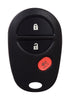 KeyStart Renewal KitAdvanced Remote Automotive Replacement Key CP136 Double For Toyota