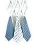 Ritz Federal Blue Cotton Kitchen Towel 3 pk (Pack of 3)