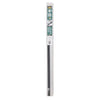 M-D Building Products Silver/Brown Vinyl Door Bottom Brush Sweep 36 L x 2-1/4 Thick in.