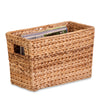 Honey-Can-Do Banana Leaf 15-1/2 in. L X 5 in. W X 10 in. H Brown/Natural Magazine Basket