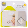 Safety 1St 10436 White Finger Pinch Guard  (Pack Of 6) - Deal of The Week