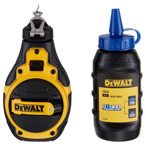 Kit de carrete para línea de gis DeWalt azul de bimaterial