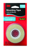 3M Clear Indoor Mounting Tape 1/2 in. W X 41.4 ft. L