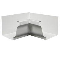 Amerimax 6 in. W X 10 in. L White Aluminum K Inside Corner (Pack of 10)