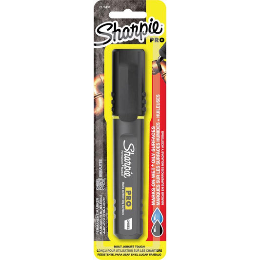 Sharpie PRO Black Chisel Tip Permanent Marker (Pack of 4)