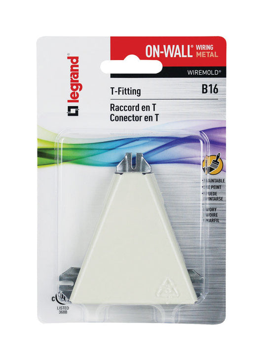 Wiremold On-Wall T-Fitting 1 pk (Pack of 5)