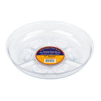 Down Under 8 in. D Plastic Plant Saucer Clear (Pack of 24)