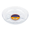 Down Under 8 in. D Plastic Plant Saucer Clear (Pack of 24)