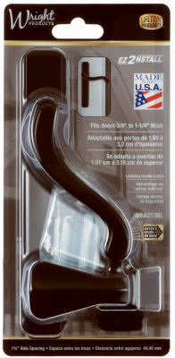 BAYFIELD SURFACE LATCH, BLK