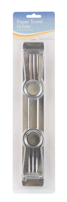 Fox Run Stainless Steel Paper Towel Holder 1 in. H X 0.3 in. W X 15.6 in. L