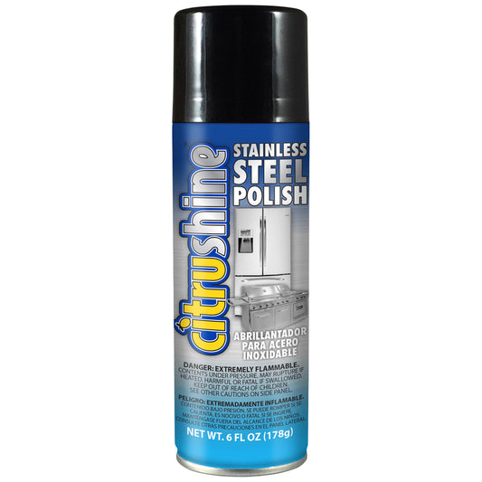 CitruShine Stainless Steel Cleaner 6 oz Liquid (Pack of 6)