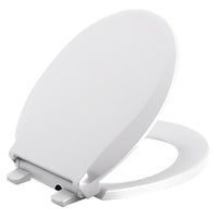 Kohler Cachet Slow Close Round White Night Light Toilet Seat