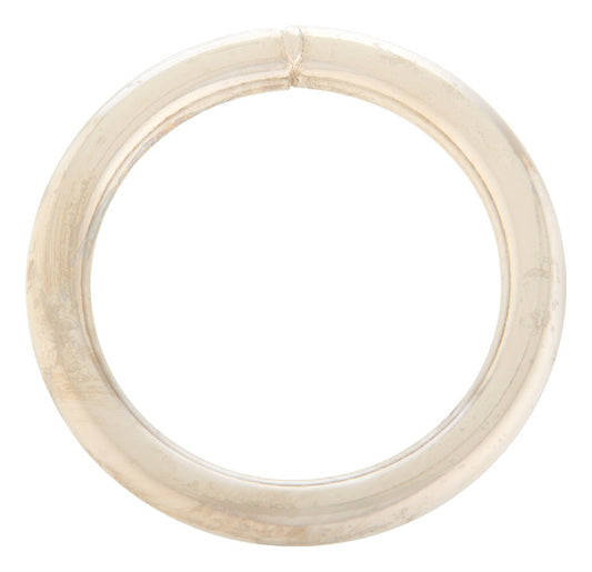 Campbell Chain Nickel-Plated Steel Welded Ring 200 lb. 1/4 in. L (Pack of 10)