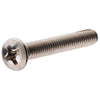HILLMAN No. 10-24 Ga. X 1-1/2 in. L Phillips Oval Head Stainless Steel Machine Screws 100 pk
