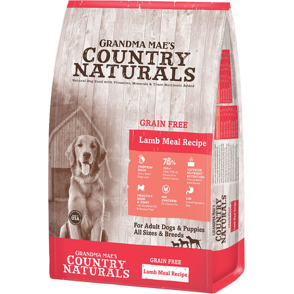 Alimento para perros sin cereales Country Naturals Lid