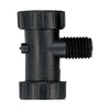 Orbit Black PVC 40 PSI FHT Inlet x MHT Outlet Drip Irrigation Filter 1.5 L x 2.25 H in.