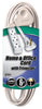 Southwire Slender Plug Indoor 6 ft. L White Extension Cord 16/3 SPT-2