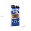 Rhodes American Homax 3 Grade Fine Bronze Wool Pads 3 pk
