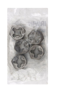 Irwin Hanson High Carbon Steel SAE Hexagon Die 1/8 in.-27NPT  1 pc (Pack of 5)