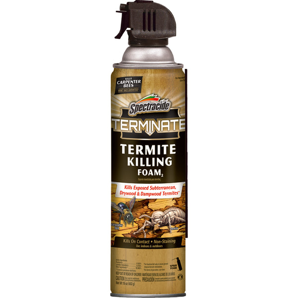 Eliminador de termitas en aerosol Spectracide Terminate, 16 oz (paquete de 12).