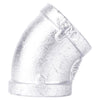 STZ Industries 1-1/2 in. FIP each X 1-1/2 in. D FIP Galvanized Malleable Iron 45 Degree Elbow