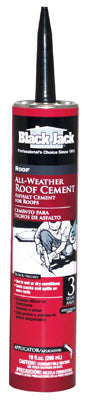 Black Jack Gloss Black Patching Cement All-Weather Roof Cement 10 oz. (Pack of 12)