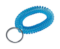 Hillman Plastic Assorted Wrist Coil Key Ring
