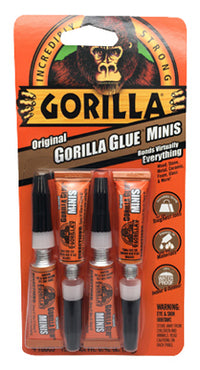 Gorilla High Strength Glue Original Gorilla Glue 0.42 oz. (Pack of 6)