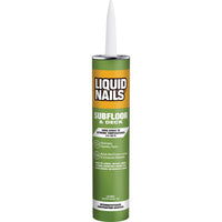 Liquid Nails Subfloor & Deck Acrylic Latex Construction Adhesive 10 oz. (Pack of 24)