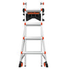 Little Giant Black Plastic Polymer Ladder Wall Rack