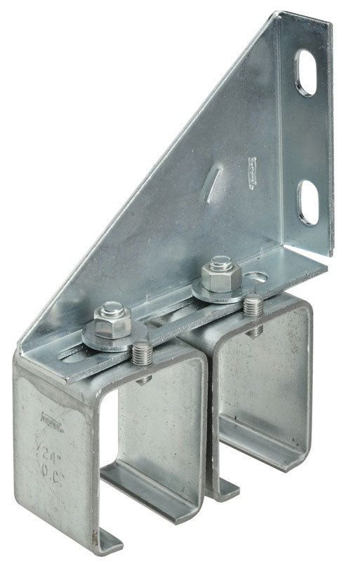 National Hardware Steel Double Box Rail Splice Brackets 300 lb (Pack of 2)