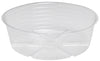 Bond CVS010DL 10" Deep Dish Clear Plastic Saucers (Pack of 25)