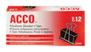 Acco Medium Black/Silver Binder Clips 12 pk - Deal of The Week