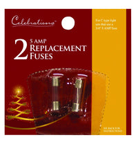 Celebrations C-Type Replacement Fuses Clear 2 lights (Pack of 25)