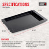 Weber Genesis II Grill Griddle Cast Iron Porcelain Enameled 13.2 in x 18.9 in for Gas Grills 