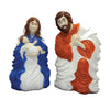Union Products Multicolored Nativity Blow Mold Set Christmas Decoration 28 H in.