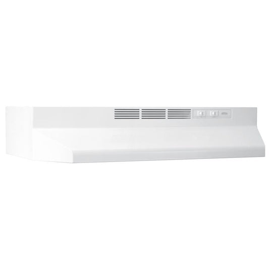 Broan 24 in. W White Non-Vented Range Hood