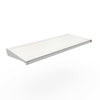 Lozier 1 in. H x 36 in. W x 15 in. L Powder Coated Cool White DL Style Shelf
