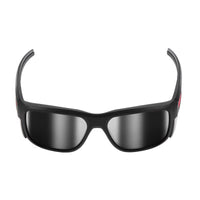 Milwaukee Full Frame Safety Glasses Silver Mirror Lens Black Frame 1 pair
