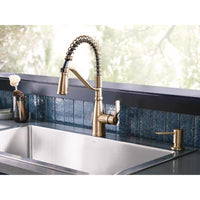 Moen Nolia One Handle Bronzed Gold Pull-Down Kitchen Faucet - Deal of The Week