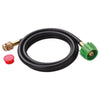 Weber 6-Foot Adapter Hose for Q-Series & Gas Go-Anywhere Grills  Connects to 20 lb. Propane Tank
