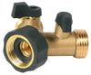 Camco 1 in. Hose X 1 in. Brass Shut-Off Valve