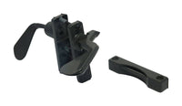 Barton Kramer Bronze Black Aluminum InSwing Latch 1 pk