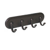 InterDesign 7 in. L Bronze Brown Stainless Steel Small 4-Hook Key Key Rack 1 pk - Deal of The Week