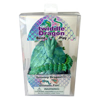 Zorbitz, Inc. Twiddle Dragon Toy Green (Pack of 12)